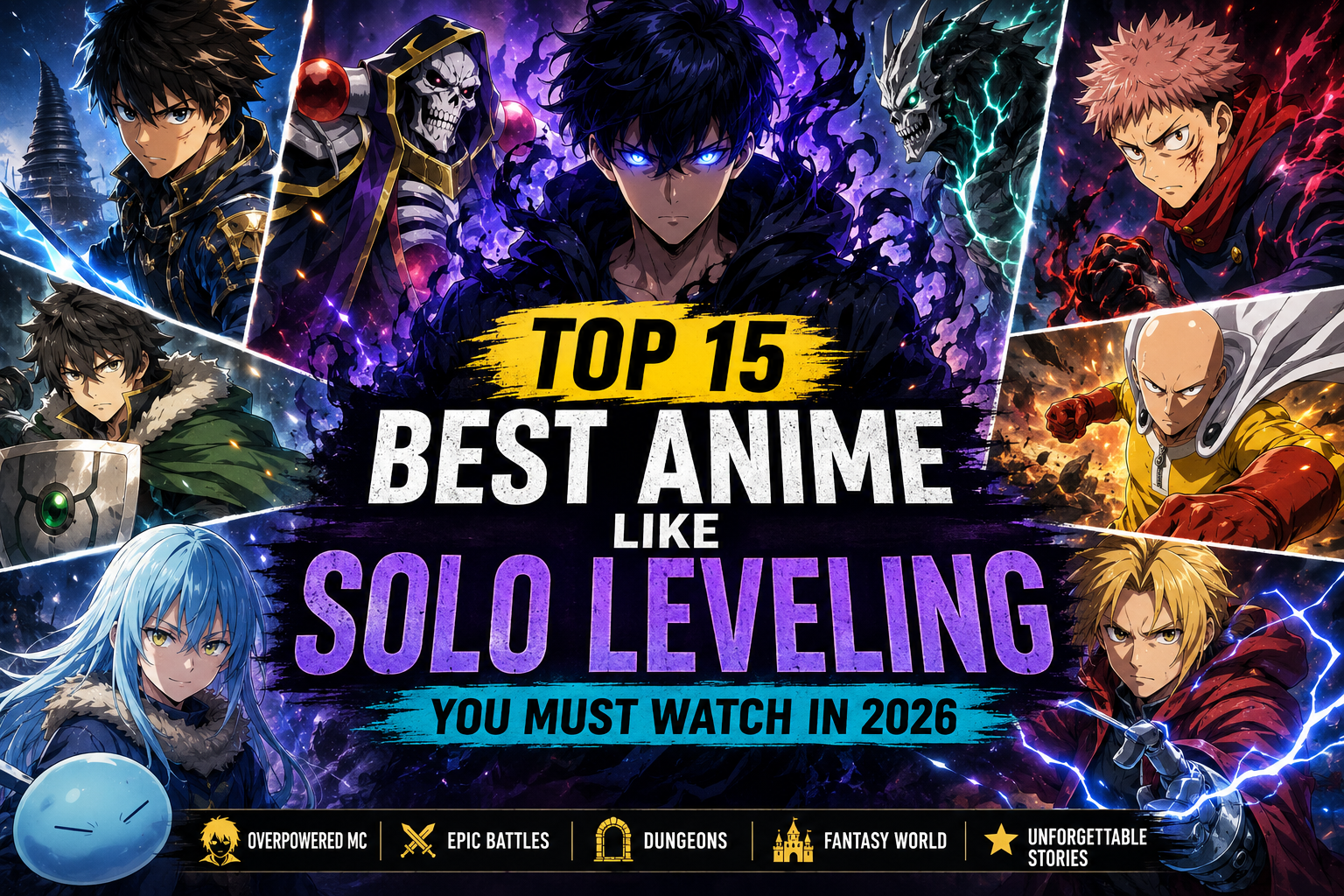 Top 15 Best Anime Like Solo Leveling You Must Watch in 2026