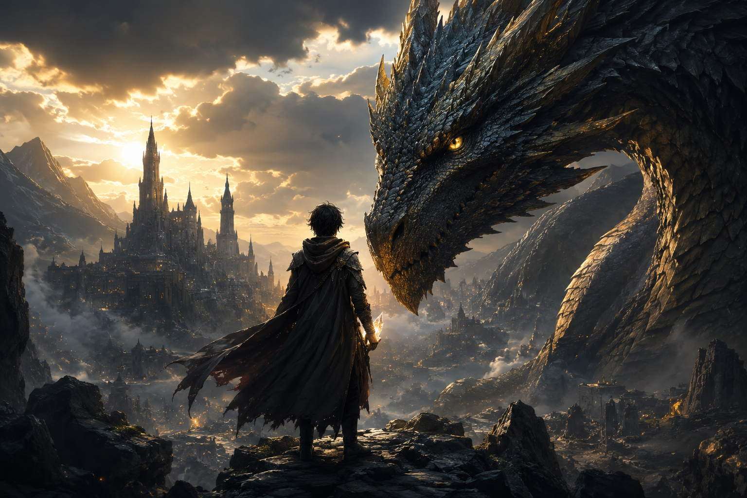 The Last Dragon's Heart – An Epic Fantasy Adventure of Ancient Magic and Forgotten Kingdoms