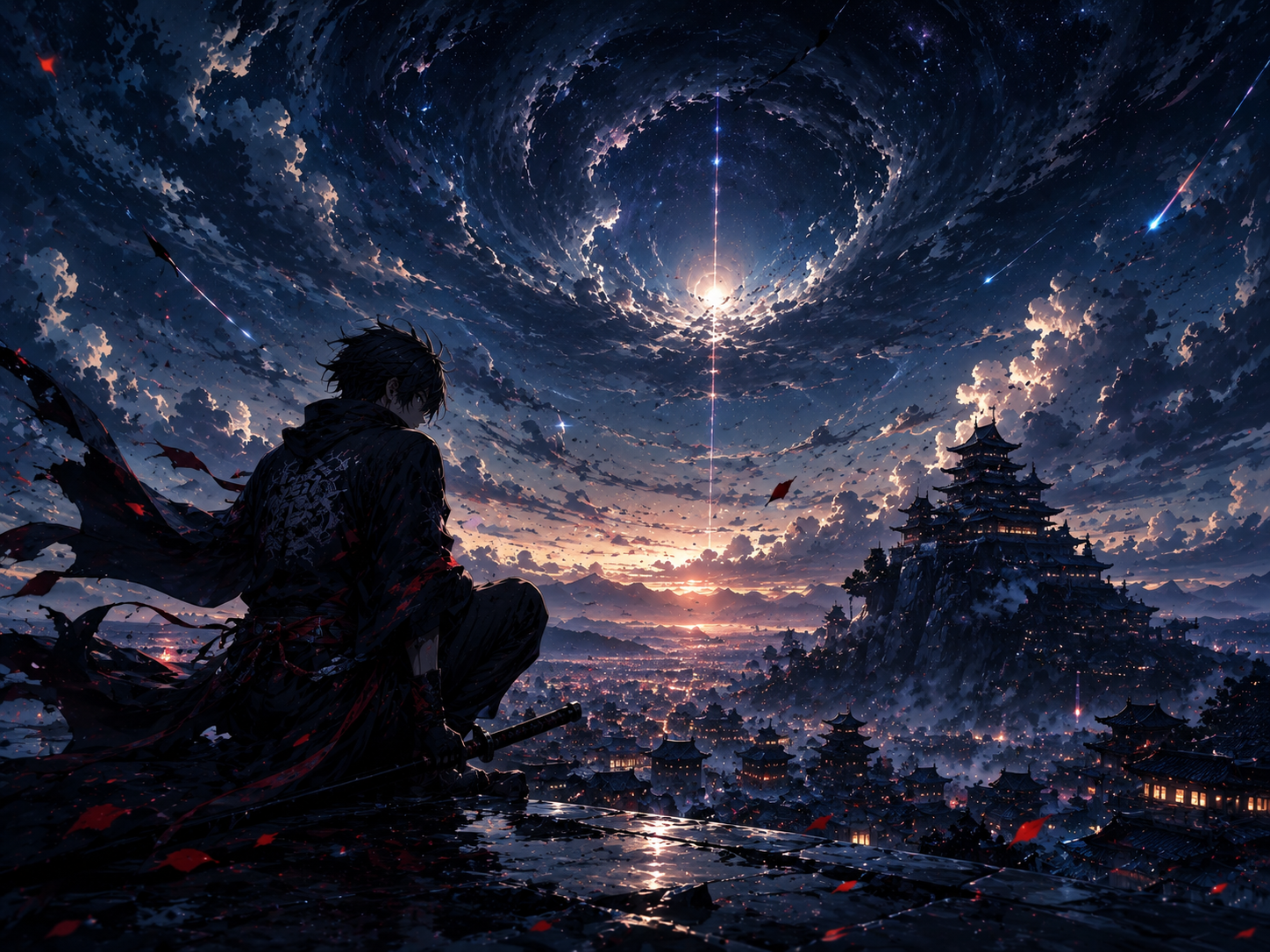 Epic Fantasy Anime Wallpaper 4K