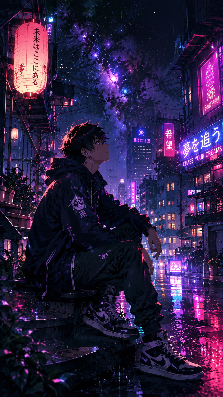Anime Boy Wallpaper 4K for Mobile