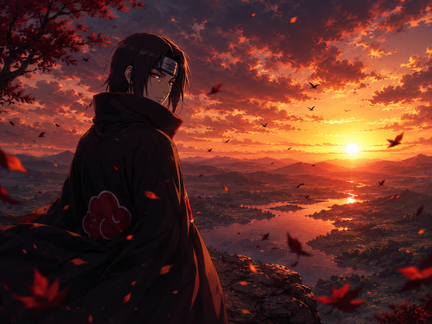 Itachi Uchiha Wallpaper 4K | Naruto Shippuden Anime Wallpaper